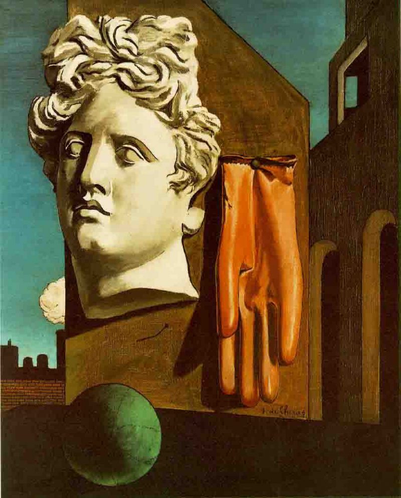 Il Canto d'Amore di De Chirico segna la svolta surrealista di Magritte