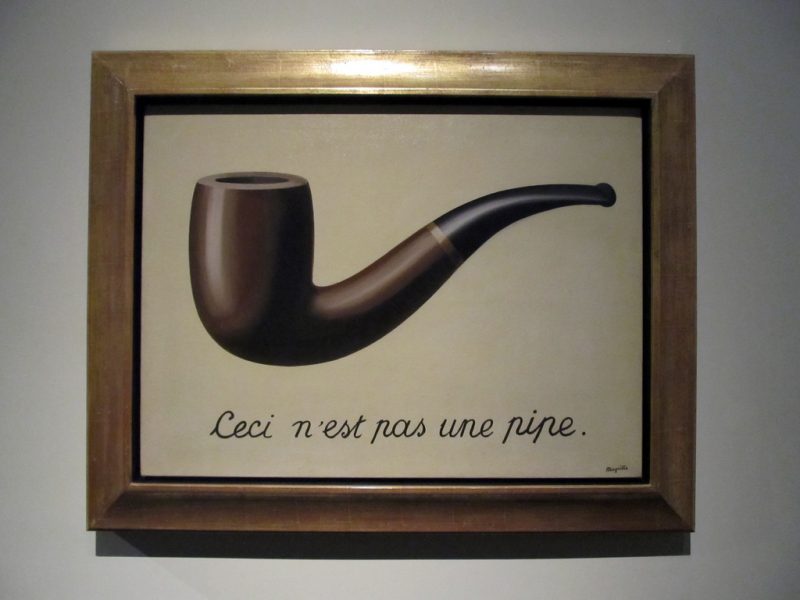 Trahison des images è l'opera-simbolo di Magritte