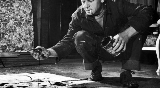 Jackson Pollock, il più significativo rappresentante dell'action painting